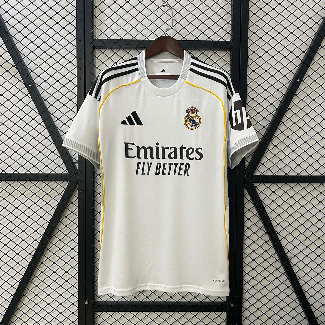 2025/2026 Real Madrid Home Football Shirt 1:1 Thai Quality