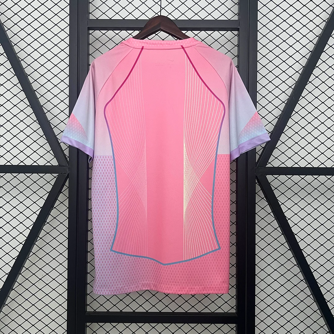 2025/2026 Barcelona Concept Pink Football Shirt 1:1 Thai Quality - Image 2