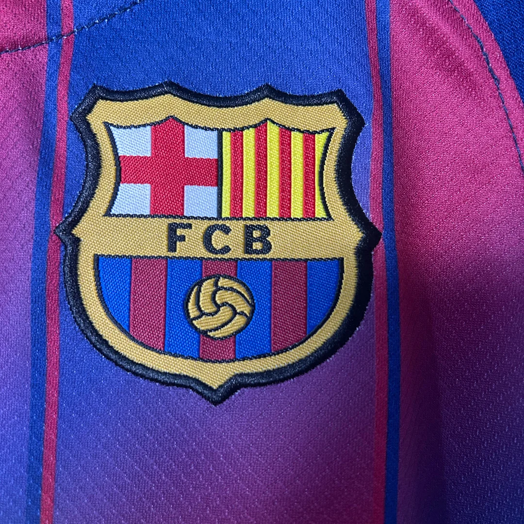 2025/2026 Barcelona Home Football Shirt 1:1 Thai Quality Kids Size - Image 6