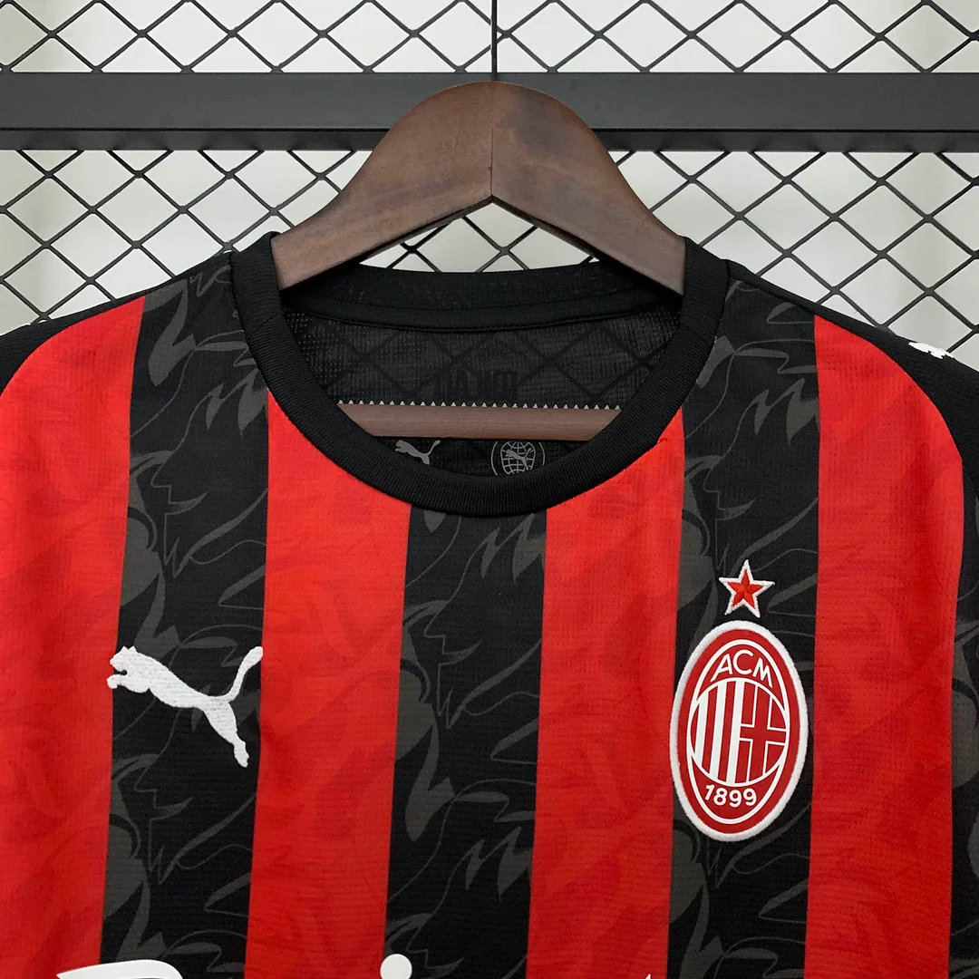 2025/2026 AC Milan Home Soccer Jersey 1:1 Thai Quality - Image 3