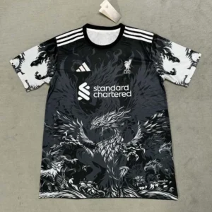2025/2026 Liverpool Phoenix Special Edition Black Soccer Jersey 1:1 Thai Quality