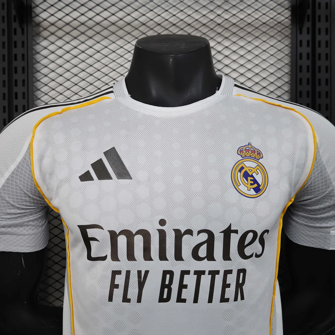 2025/2026 Player Version Real Madrid Home Football Shirt1:1 Thai Quality - Image 5