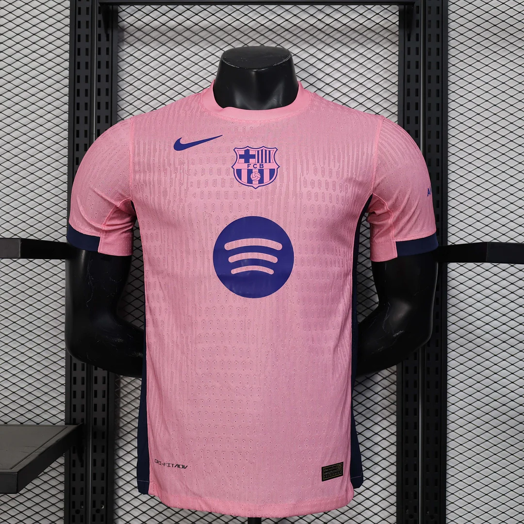 2025/2026 Player Version Barcelona Special Edition Pink Football Shirt 1:1 Thai Quality