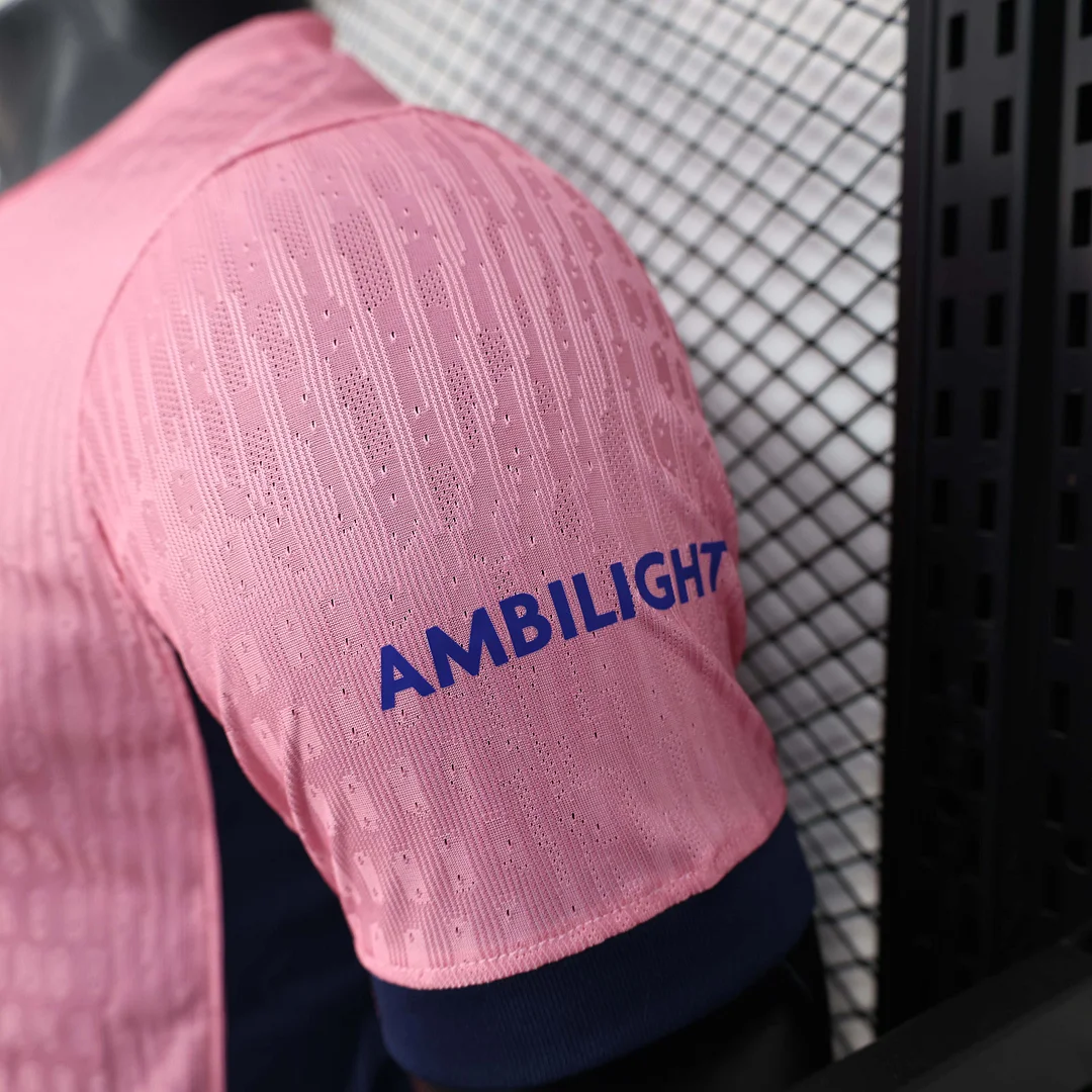 2025/2026 Player Version Barcelona Special Edition Pink Football Shirt 1:1 Thai Quality - Image 9