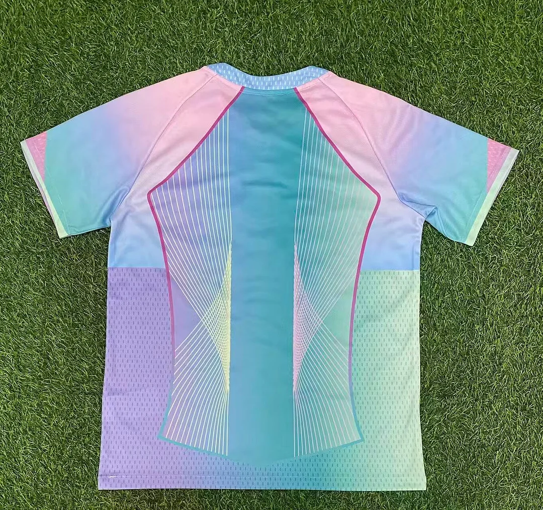 2025/2026 Barcelona Concept Pink Blue Gradient Football Shirt 1:1 Thai Quality - Image 2