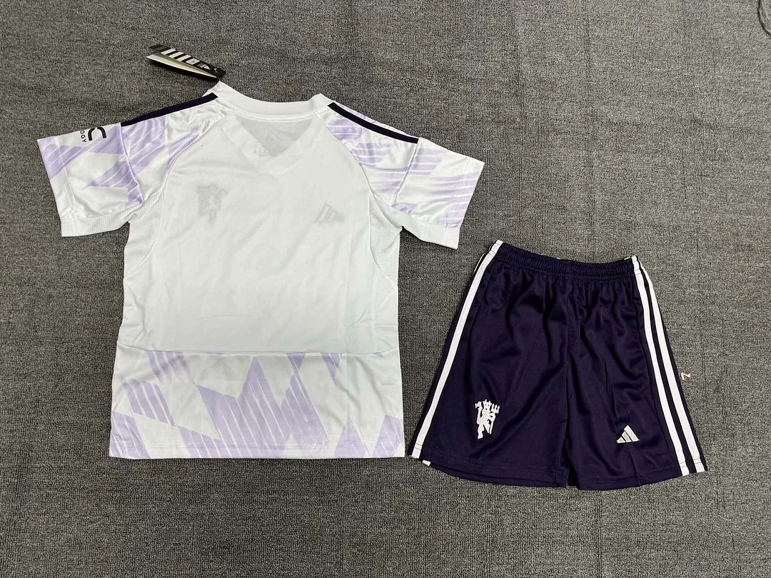 2025/2026 Manchester United Away Football Shirt 1:1 Thai Quality Kids Size - Image 2