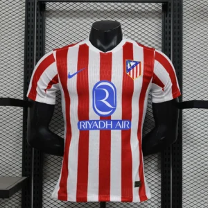 2025/2026 Player Version Atletico Madrid Home Football Shirt 1:1 Thai Quality