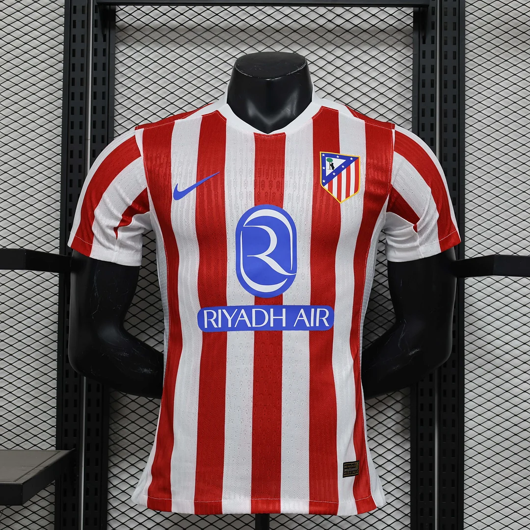 2025/2026 Player Version Atletico Madrid Home Football Shirt 1:1 Thai Quality