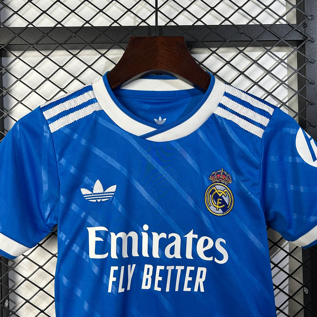 2025/2026 Real Madrid Third Away Football Shirt 1:1 Thai Quality Kids Size - Image 3