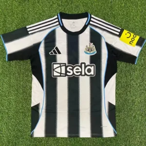 2025/2026 Newcastle United Home Football Jersey Shirt 1:1 Thai Quality