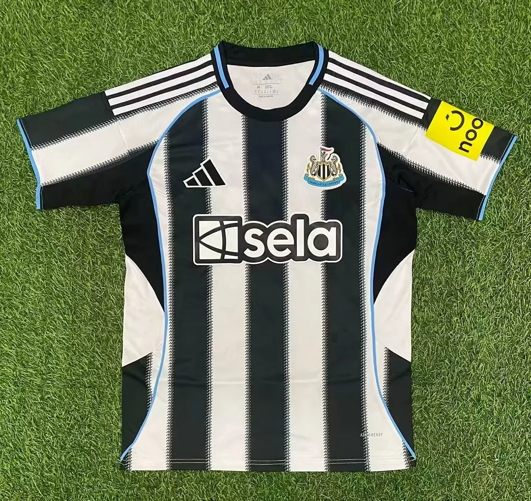 2025/2026 Newcastle United Home Football Jersey Shirt 1:1 Thai Quality