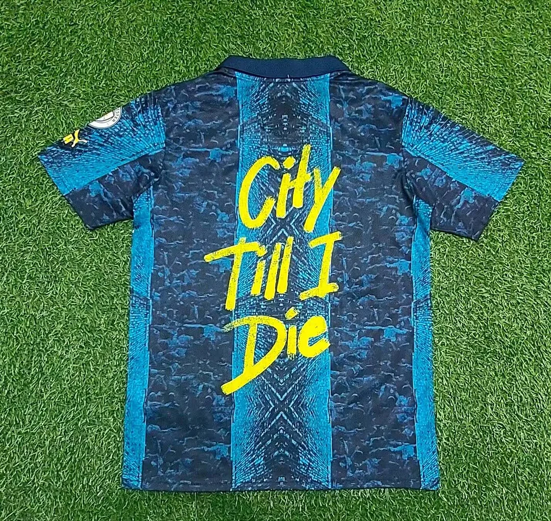 2025/2026 Manchester City Special Edition Blue Football Shirt 1:1 Thai Quality - Image 2