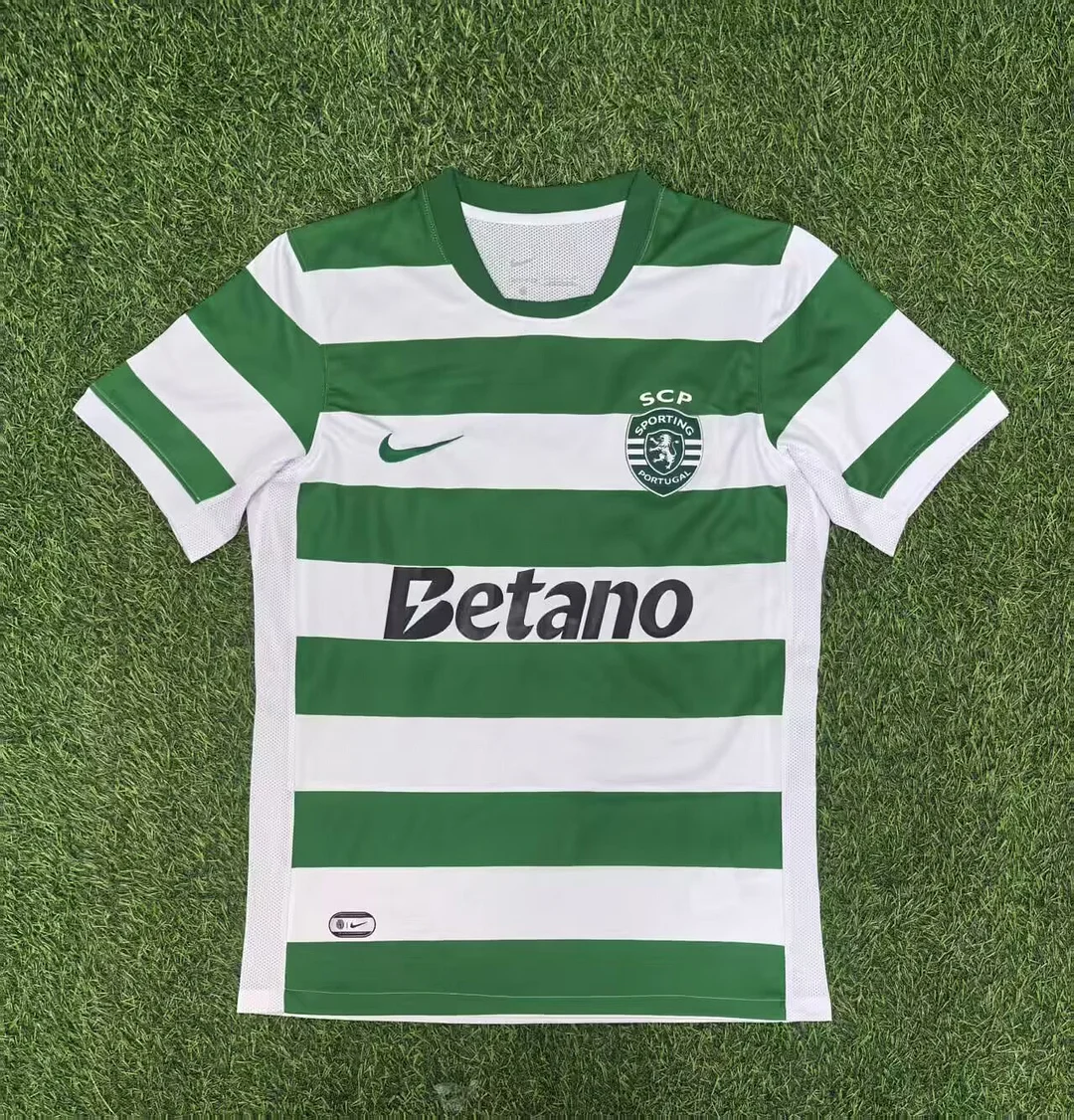2025/2026 Sporting Lisbon Home Football Shirt 1:1 Thai Quality