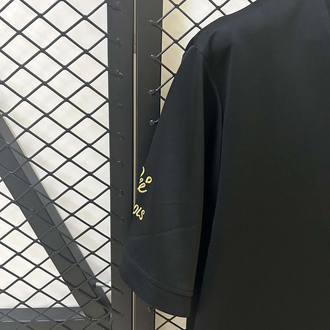 2025/2026 Santos Commemorative Edition Black Football Shirt 1:1 Thai Quality - Image 5