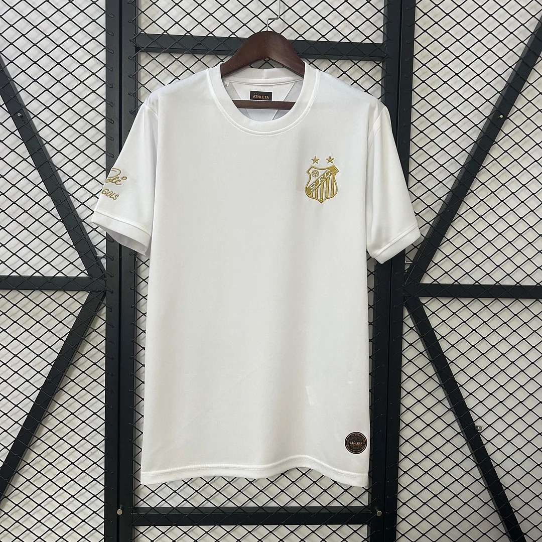 2025/2026 Santos Commemorative Edition White Football Shirt 1:1 Thai Quality