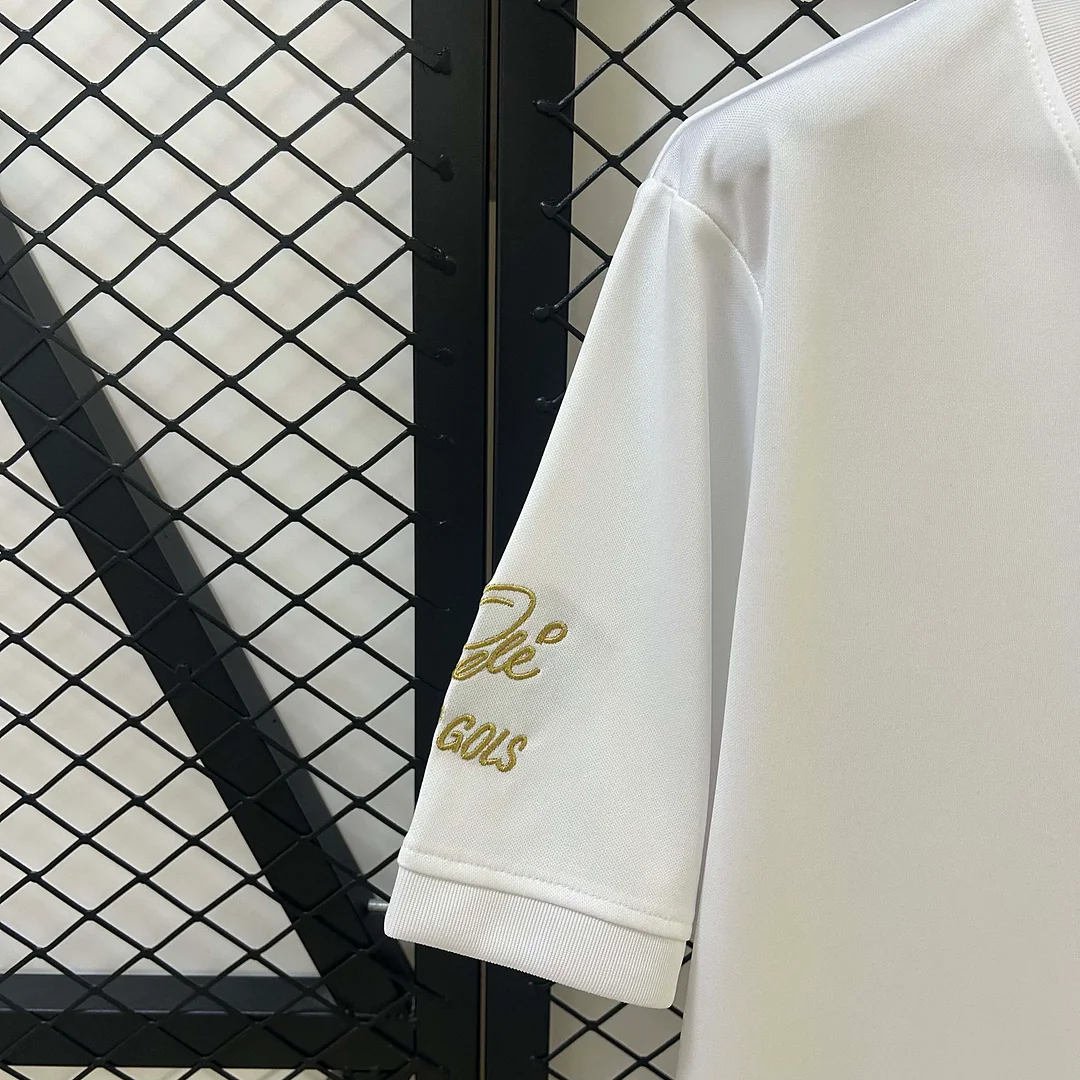 2025/2026 Santos Commemorative Edition White Football Shirt 1:1 Thai Quality - Image 5