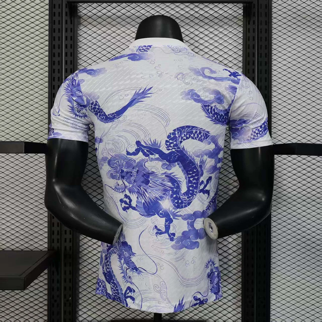 2025/2026 Player Version Real Madrid Special Edition White And Blue Football Shirt 1:1 Thai Quality - Image 2