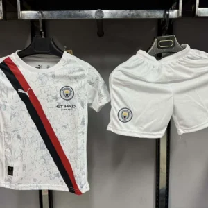 2025/2026 Manchester City Away Football Shirt 1:1 Thai Quality Kids Size