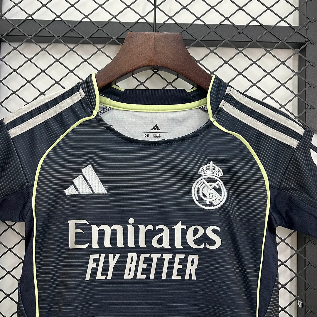 2025/2026 Real Madrid Away Football Shirt 1:1 Thai Quality Kids Size - Image 3
