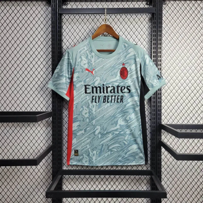 2025/2026 AC Milan Goalkeeper Gray Soccer Jersey 1:1 Thai Quality