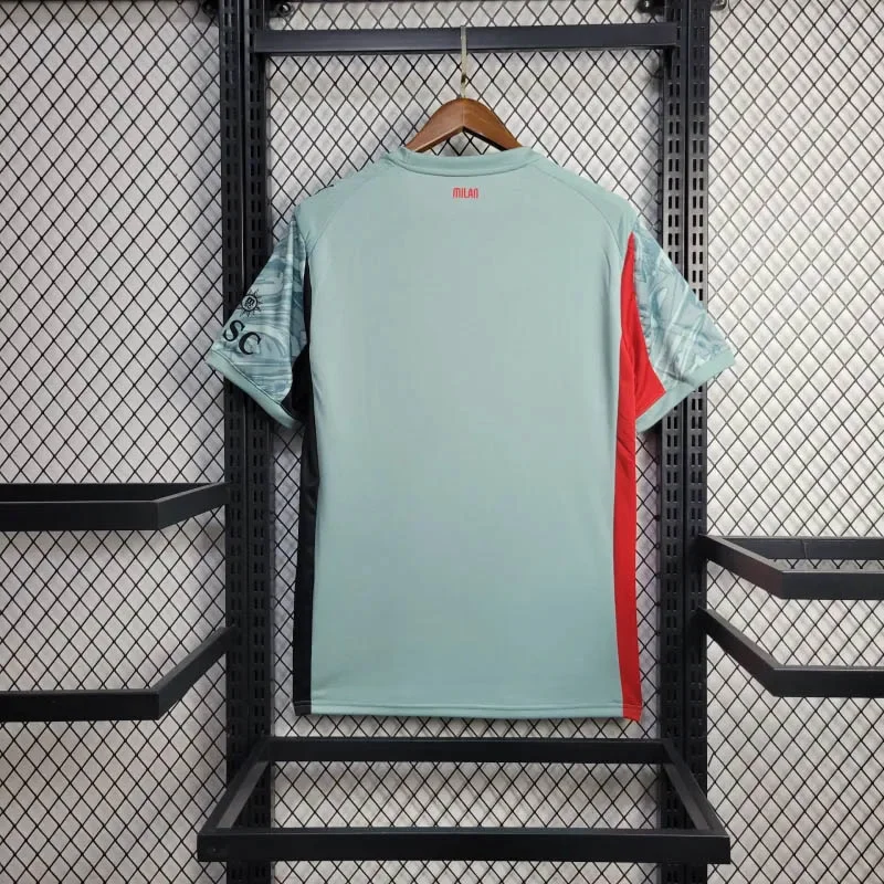 2025/2026 AC Milan Goalkeeper Gray Soccer Jersey 1:1 Thai Quality - Image 2