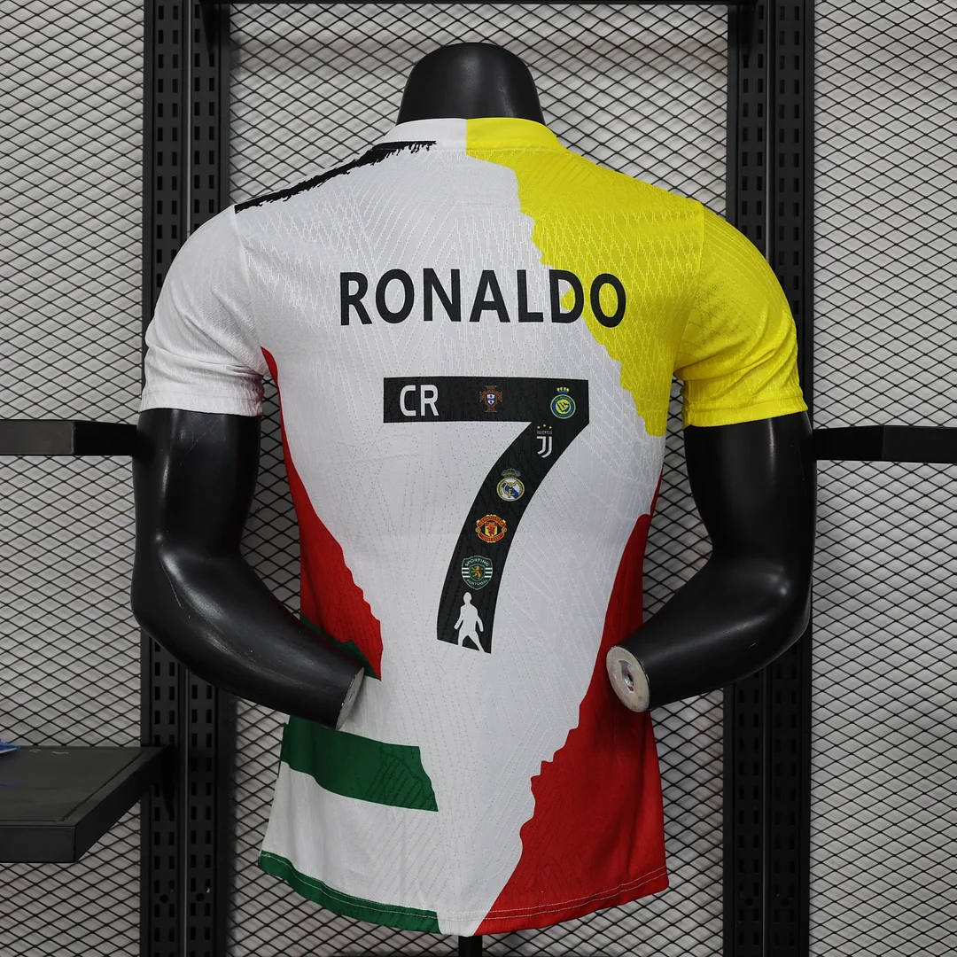 2025/2026 Player Version Ronaldo Personal Commemorative Edition Football Shirt 1:1 Thai Quality - Image 2