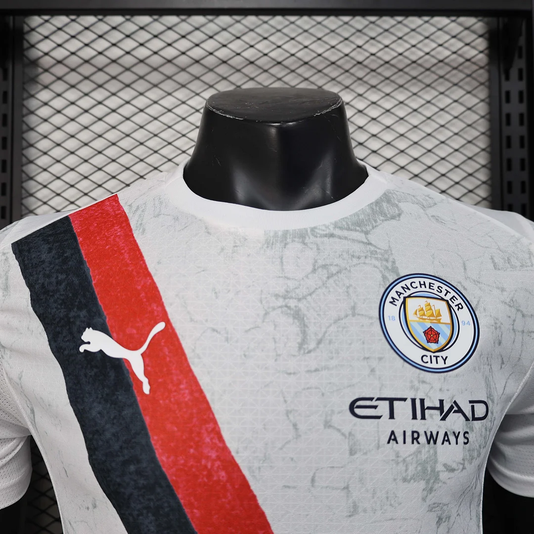 2025/2026 Player Version Manchester City Away Football Shirt 1:1 Thai Quality - Image 5