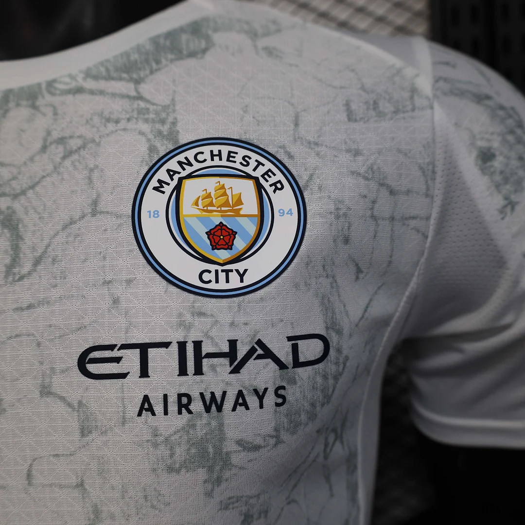 2025/2026 Player Version Manchester City Away Football Shirt 1:1 Thai Quality - Image 6