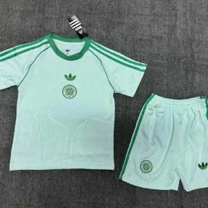 2025/2026 Celtic Special Edition Light green Football Shirt 1:1 Thai Quality Kids Size