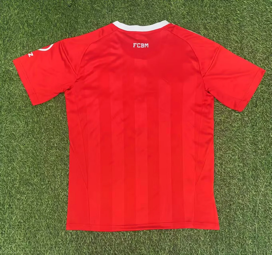 2025/2026 Bayern Munich Goalkeeper Red Football Jersey 1:1 Thai Quality - Image 2