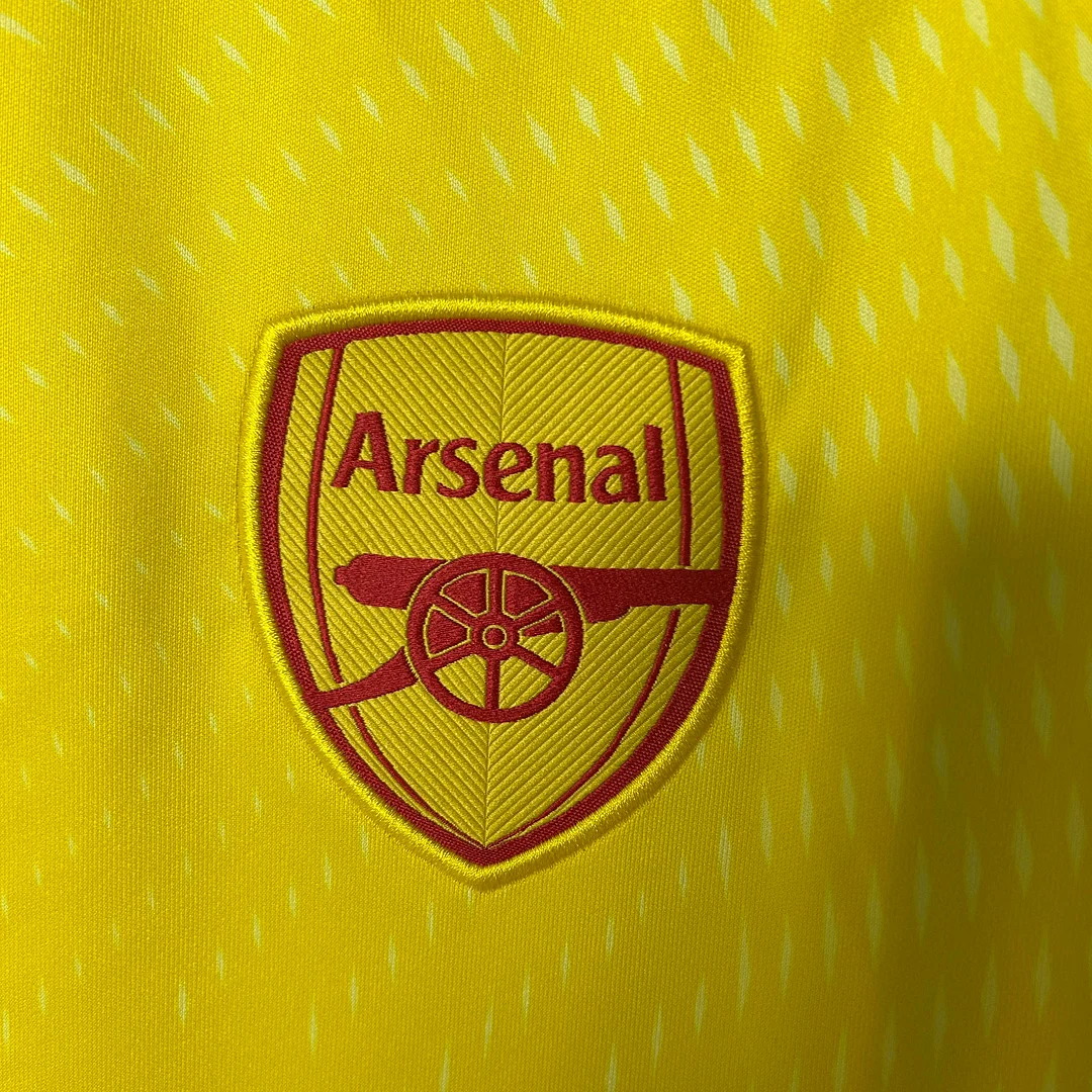 2025/2026 Arsenal Goalkeeper Yellow Football Shirt 1:1 Thai Quality - Image 6