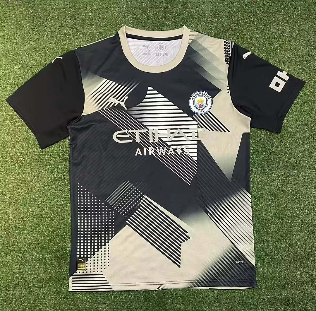 2025/2026 Manchester City Concept Edition Yellow Football Shirt 1:1 Thai Quality