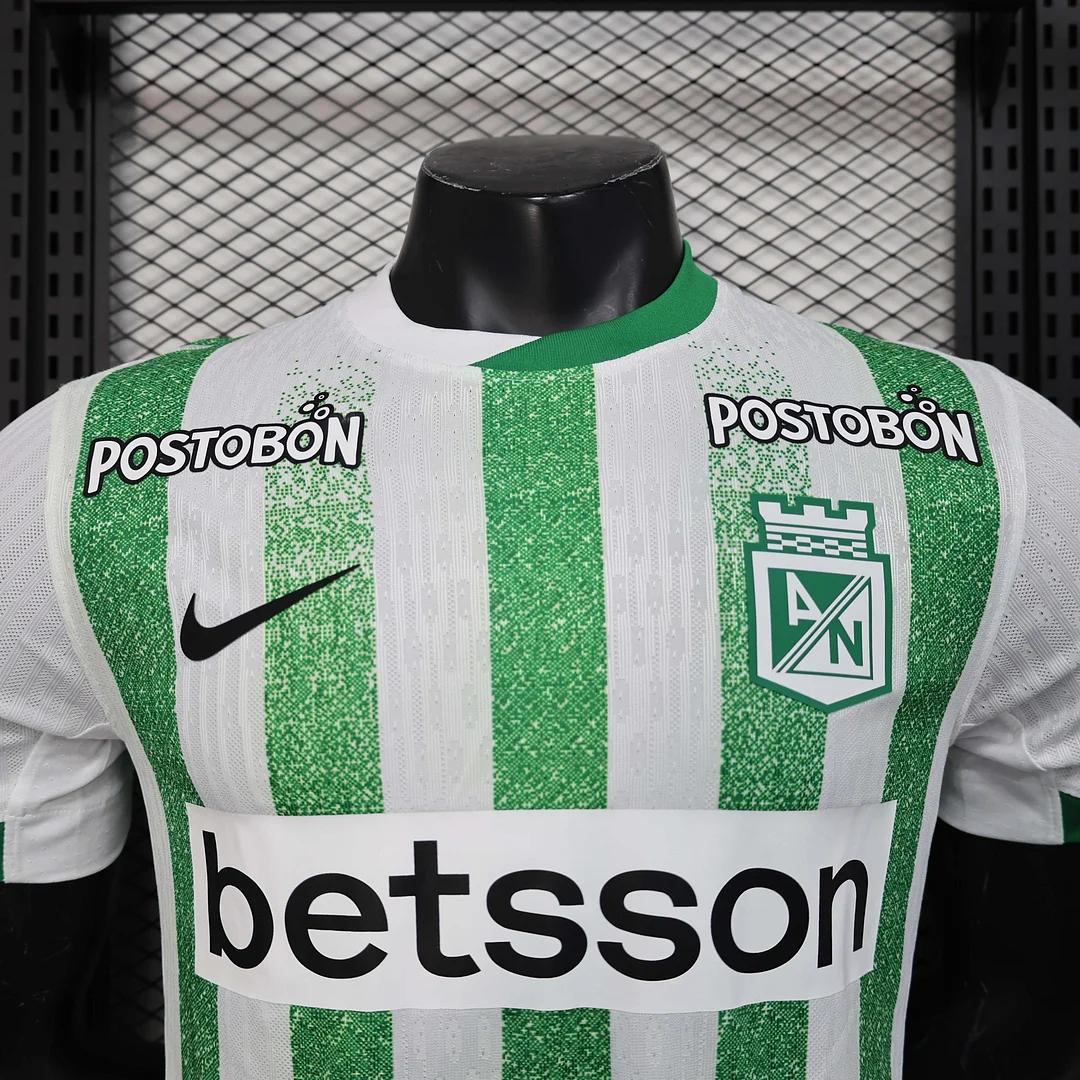 2025/2026 Player Version Atl??tico Nacional Home Football Shirt 1:1 Thai Quality - Image 6
