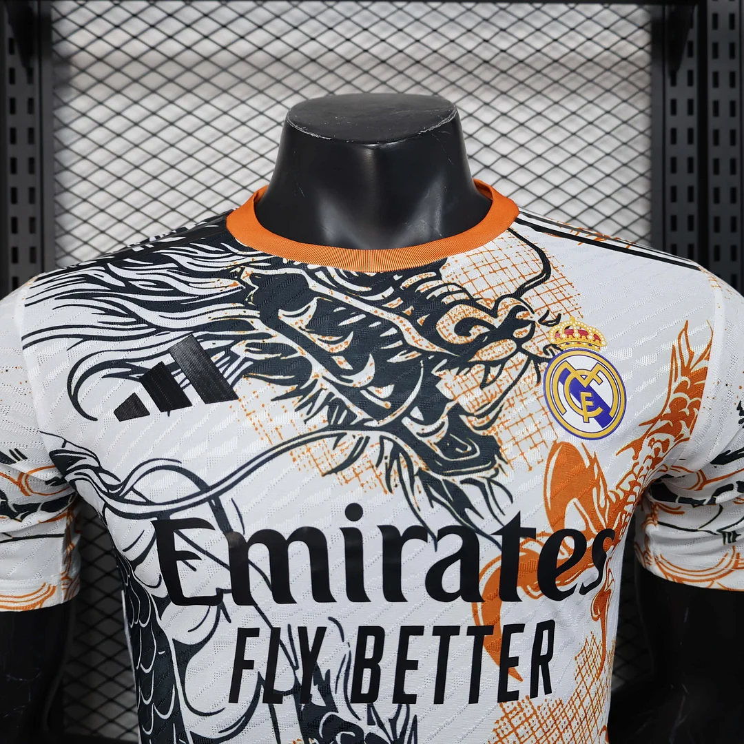 2025/2026 Player Version Real Madrid Special Edition White Football Shirt 1:1 Thai Quality - Image 5