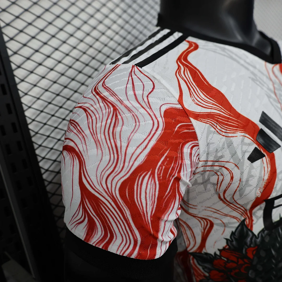 2025/2026 Player Version Real Madrid Special Edition Red Football Shirt 1:1 Thai Quality - Image 3