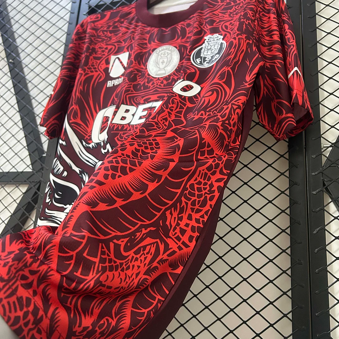 2025/2026 Porto Dragon Special Edition Red Football Jersey 1:1 Thai Quality - Image 6