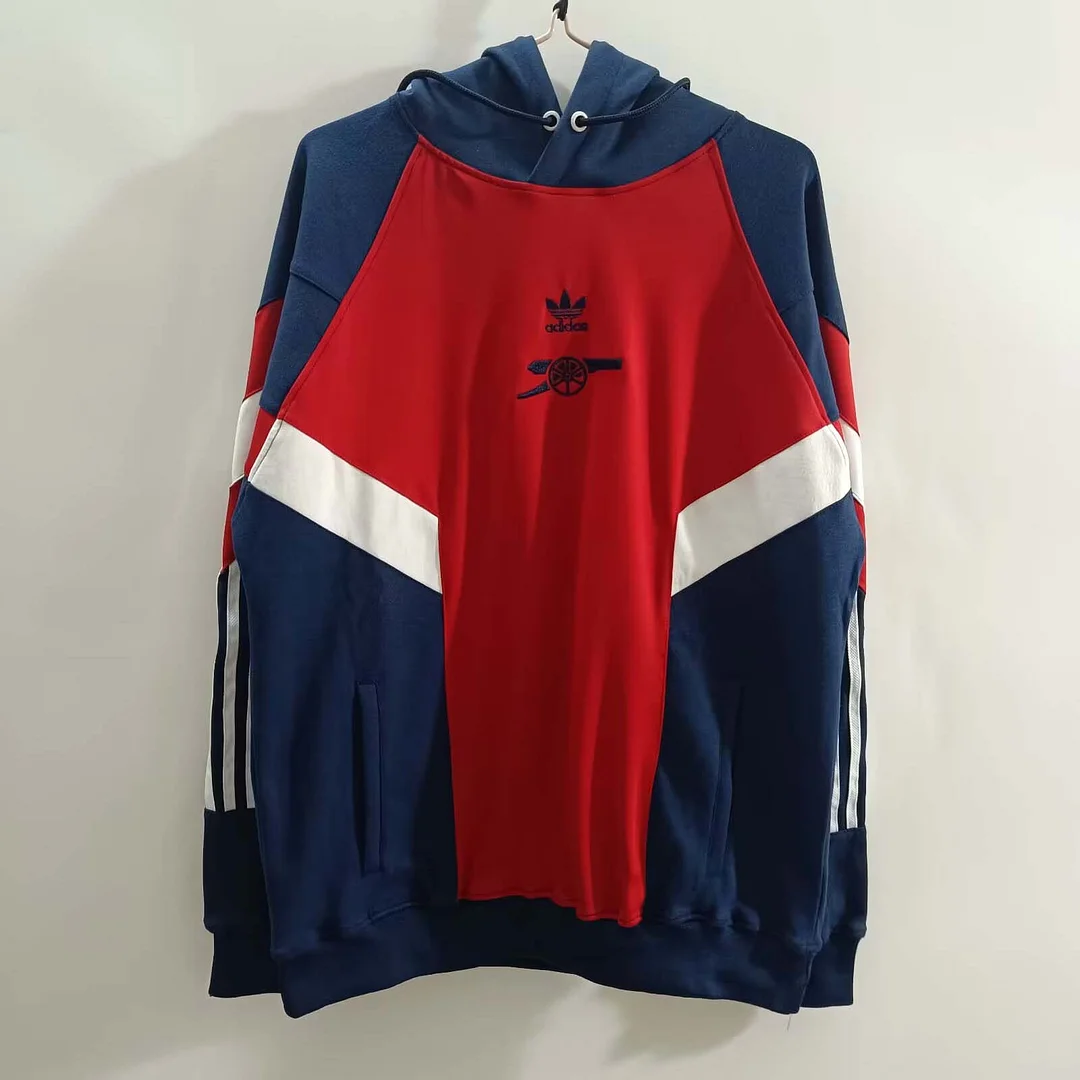 2025/2026 Arsenal Hoodie Red Soccer Jersey 1:1 Thai Quality