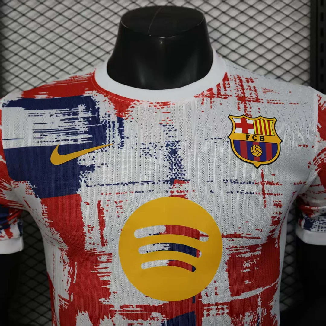 2025/2026 Player Version Barcelona Special Edition Chroma Football Shirt 1:1 Thai Quality - Image 5