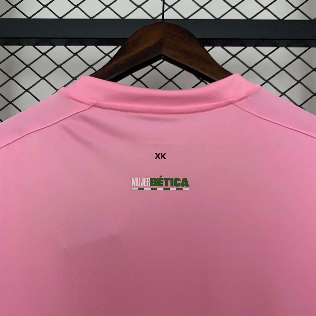 2025/2026 Real Betis Commemorative Edition Pink Football Shirt 1:1 Thai Quality - Image 4