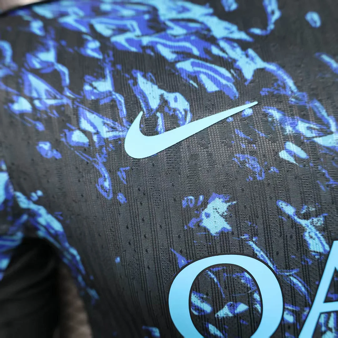 2025/2026 Player Version Inter Milan Pre Match Training Wear Dark Blue Football Jersey1:1 Quality Thai - Image 6