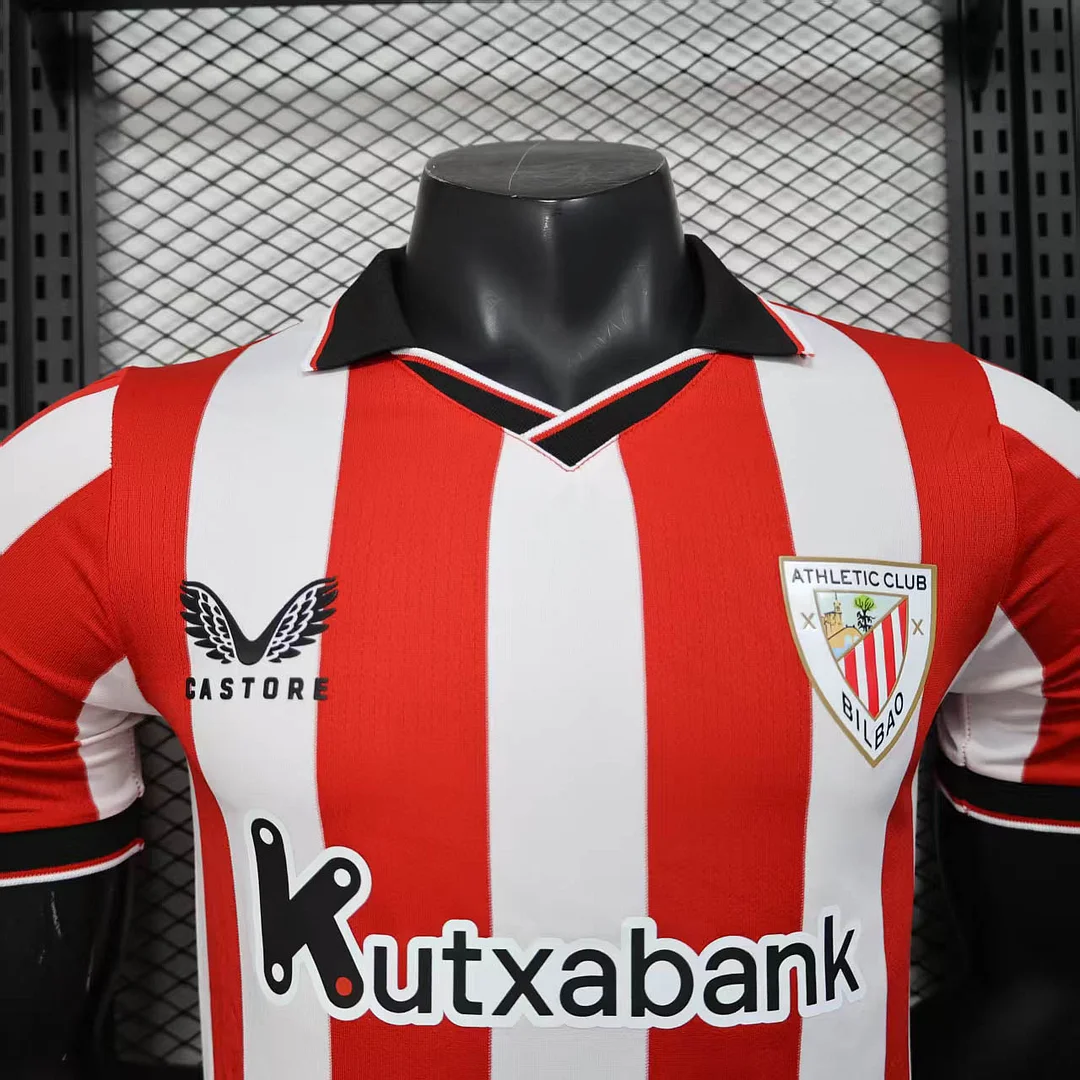 2025/2026 Player Version Athletic Bilbao Home Football Shirt 1:1 Thai Quality - Image 4