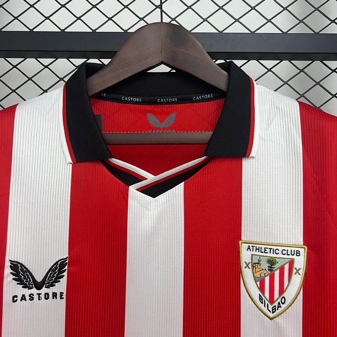 2025/2026 Athletic Bilbao Home Football Shirt 1:1 Thai Quality - Image 3