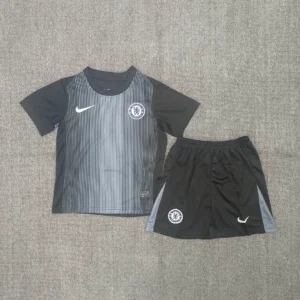 2025/2026 Chelsea Goalkeeper Black Football Shirt 1:1 Thai Quality Kids Size