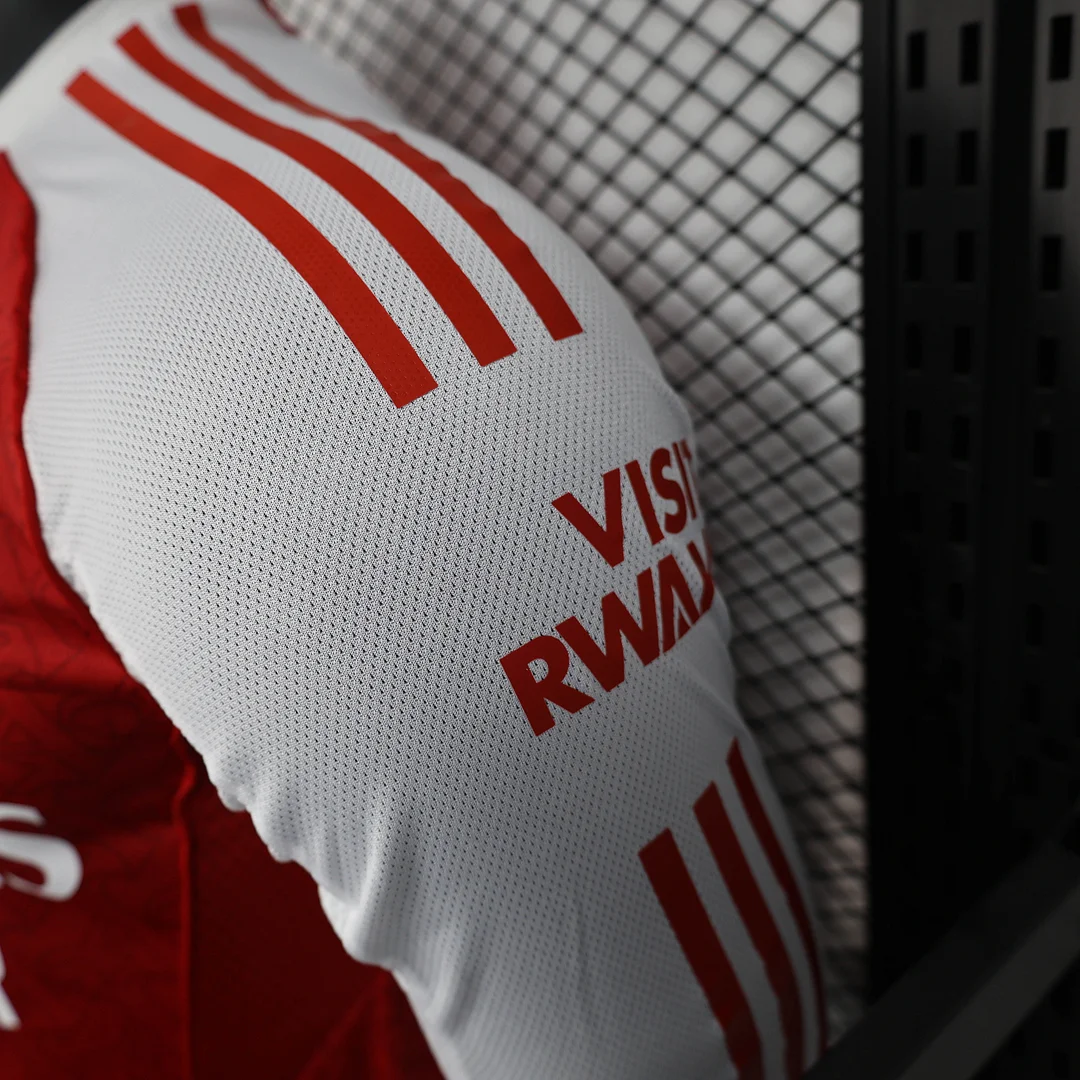 2025/2026 Player Version Long Sleeve Arsenal Home Football Shirt 1:1 Thai Quality - Image 10
