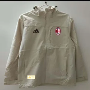 2025/2026 AC Milan Windbreaker white Soccer Jersey 1:1 Thai Quality