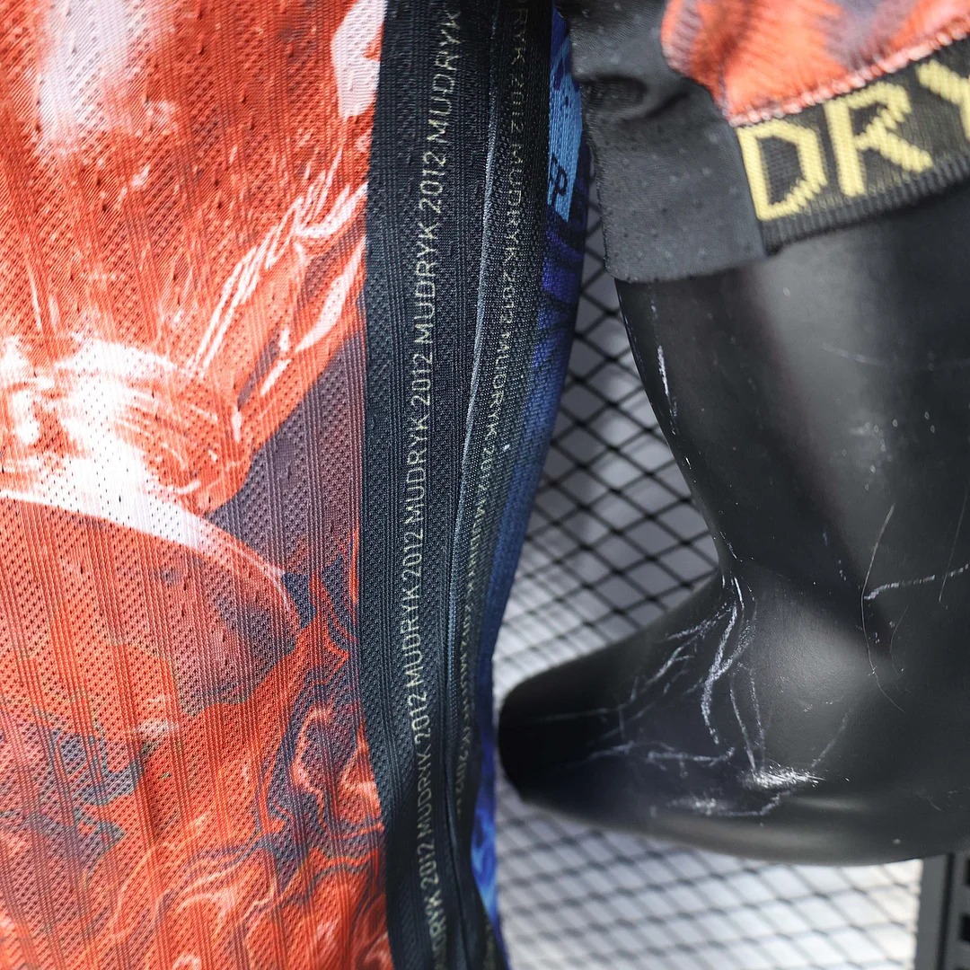 2025/2026 Player Version Manchester United Special Edition Blue and Red Football Shirt 1:1 Thai Quality - Image 7