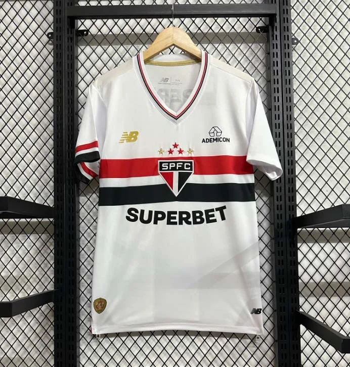 2025/2026 S?o Paulo Home Jersey 1:1 Thai Quality