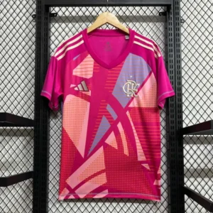 2025/2026 Flamengo Goalkeeper pink Jersey 1:1 Thai Quality