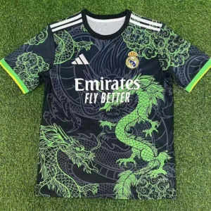 2025/2026 Real Madrid Special Edition Green Football Shirt1:1 Thai Quality