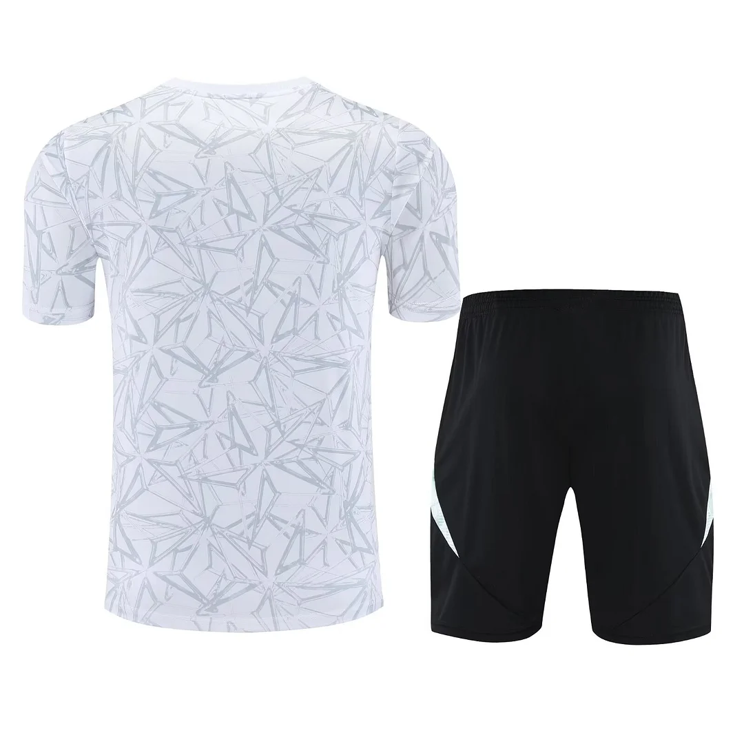 2025/2026 Real Madrid Training Wear White Set Soccer Jersey - Image 2